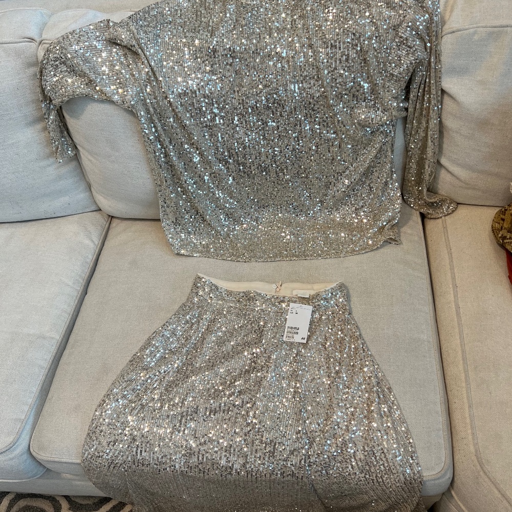 H&M skirt and top set